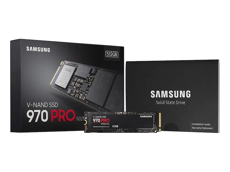Samsung 970 Pro 512GB SSD NVMe Gen3 MLC - للتقنيات الحديثة TT TAB متجر