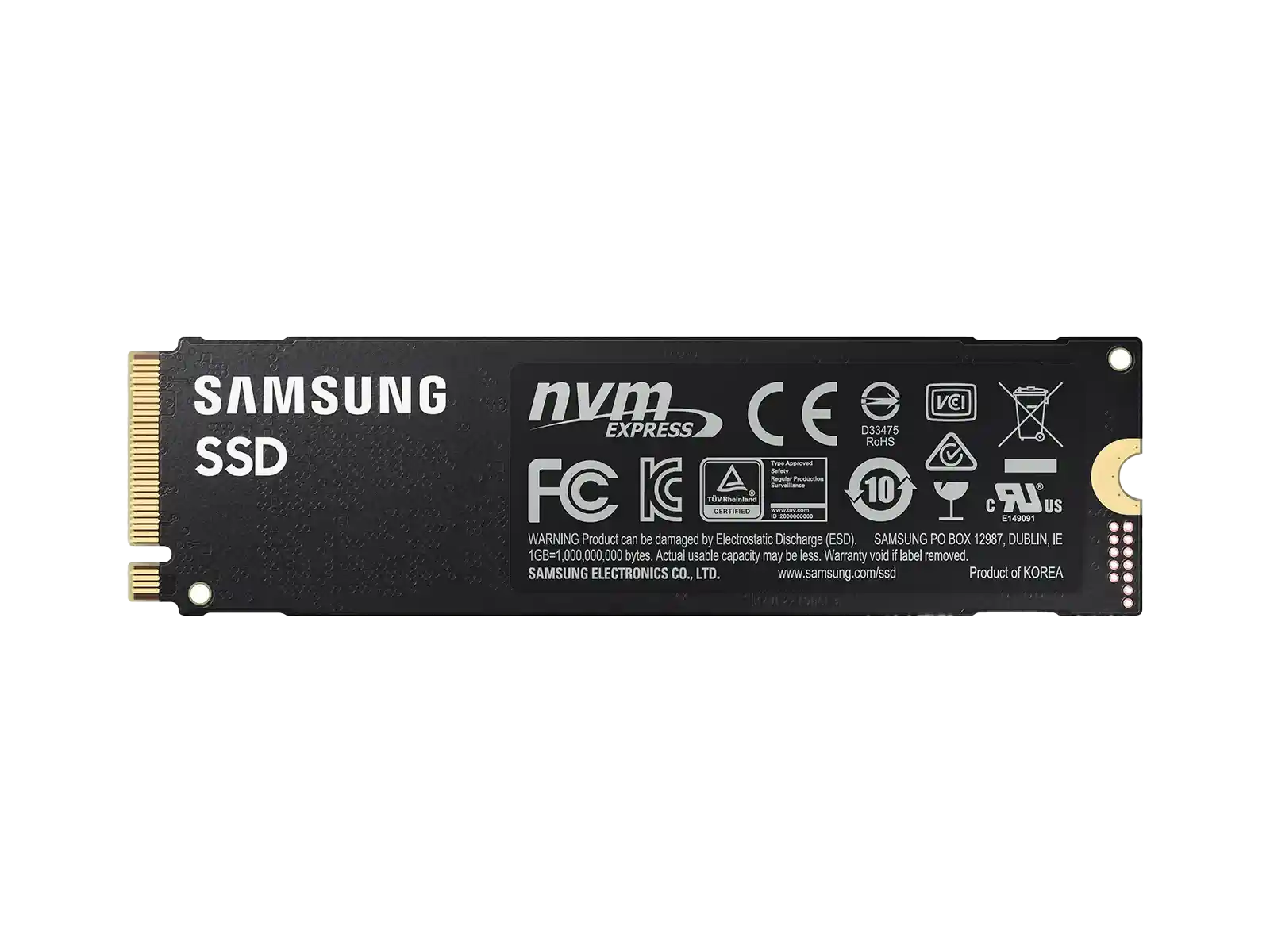 Samsung 980 Pro SSD NVMe Gen4 with DRAM - للتقنيات الحديثة TT TAB متجر
