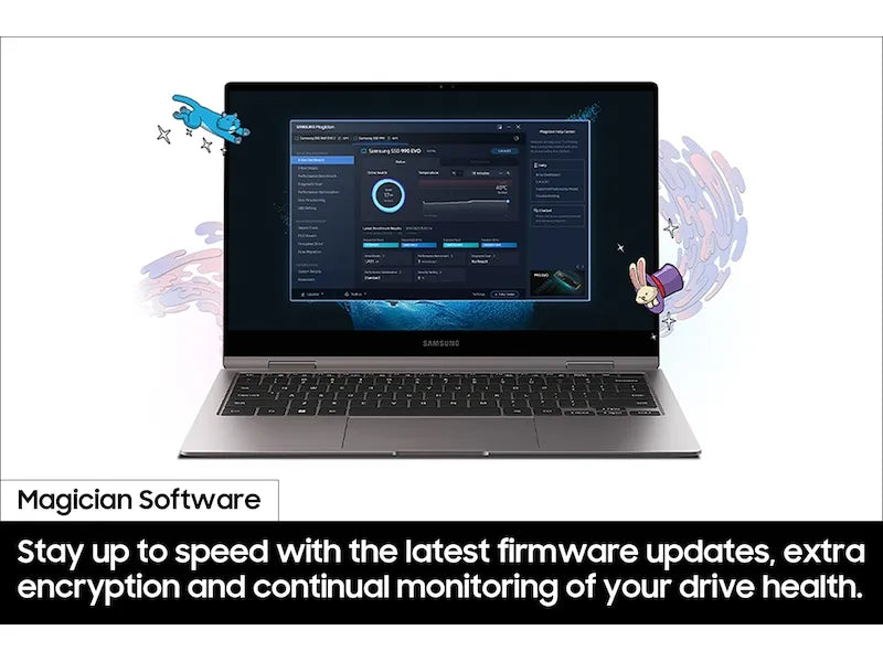 Samsung 990 EVO SSD NVMe Gen4 - للتقنيات الحديثة TT TAB متجر