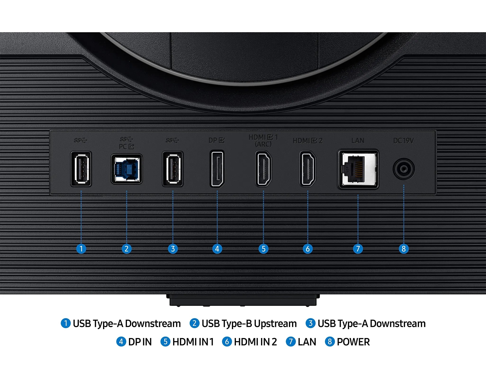 Samsung Odyssey G7 Smart 4K IPS 1ms 144Hz HDR400 FreeSync Premium - للتقنيات الحديثة TT TAB متجر