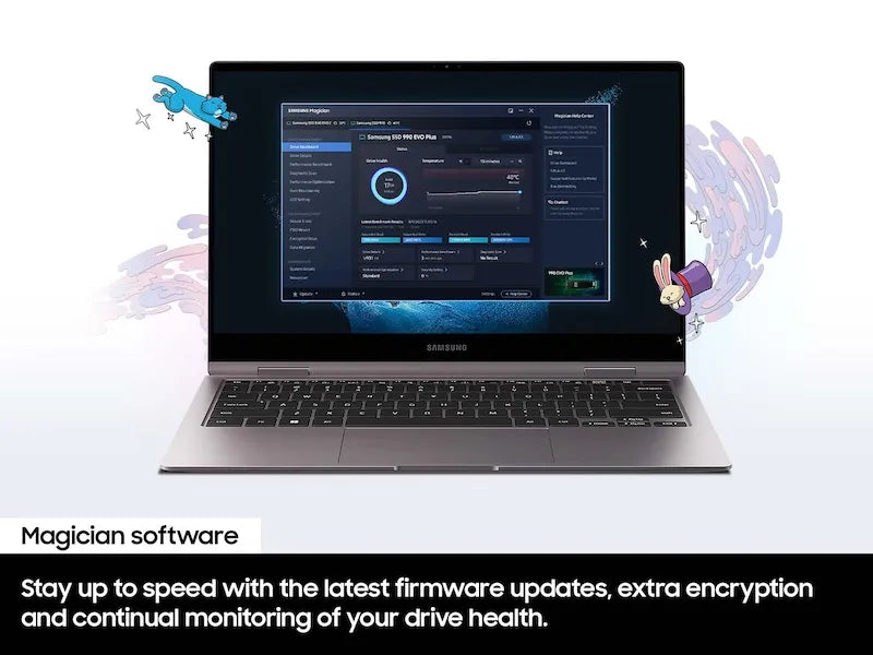 Samsung 990 EVO Plus SSD NVMe Gen4 - للتقنيات الحديثة TT TAB متجر