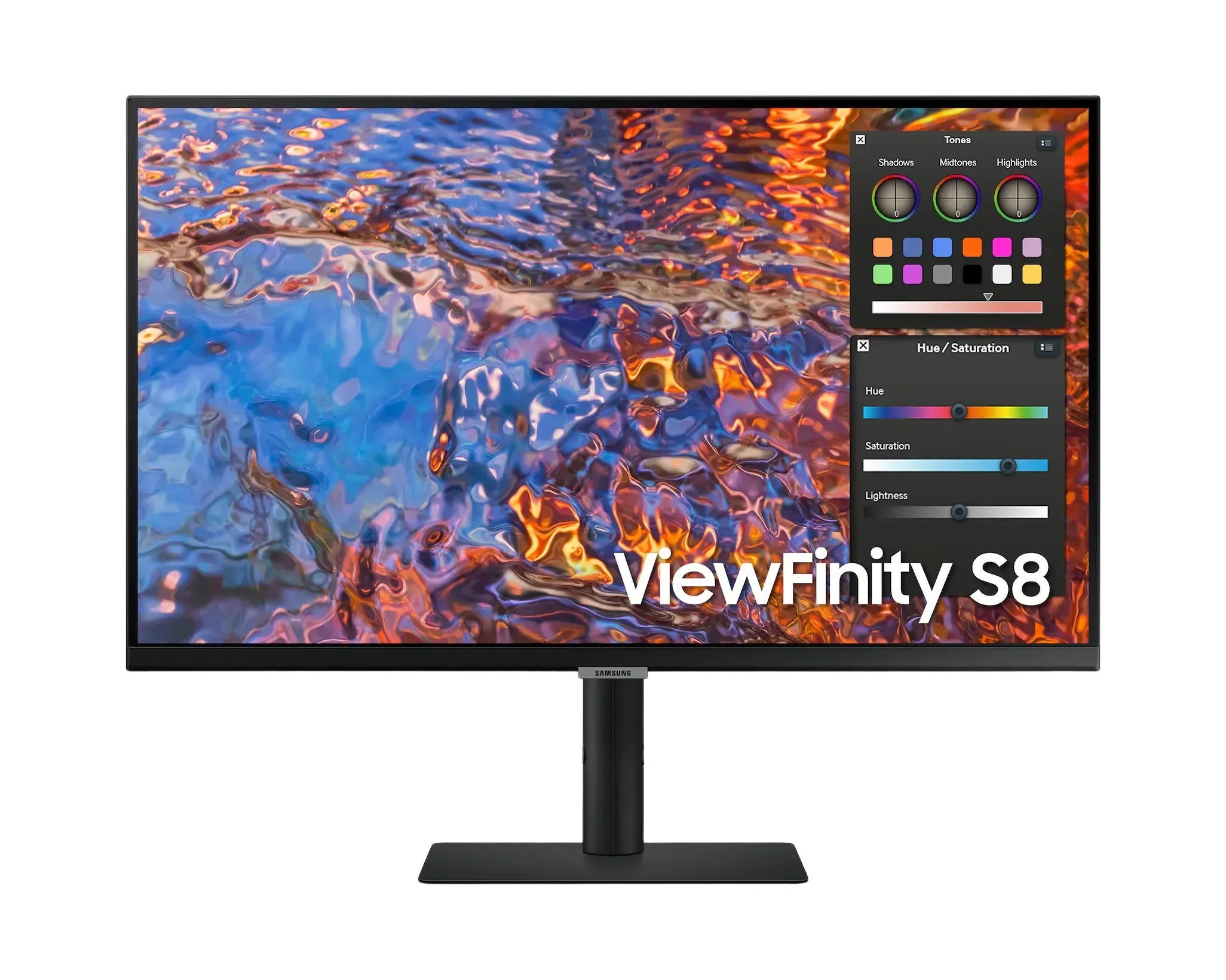 Samsung ViewFinity S8 4K IPS DCI 98% HDR400 with USB-C Design Monitor - متجر TT Tab للتقنيات الحديثة
