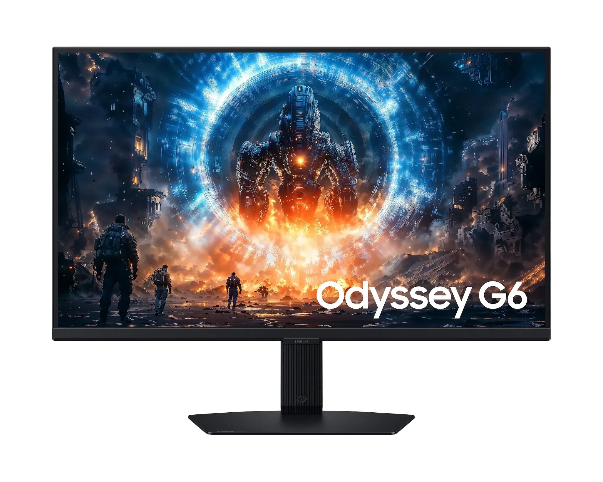 Samsung Odyssey G6 QHD IPS 1ms 350ms AMD FreeSync Premium NVIDIA G-Sync Compatible - متجر TT Tab للتقنيات الحديثة