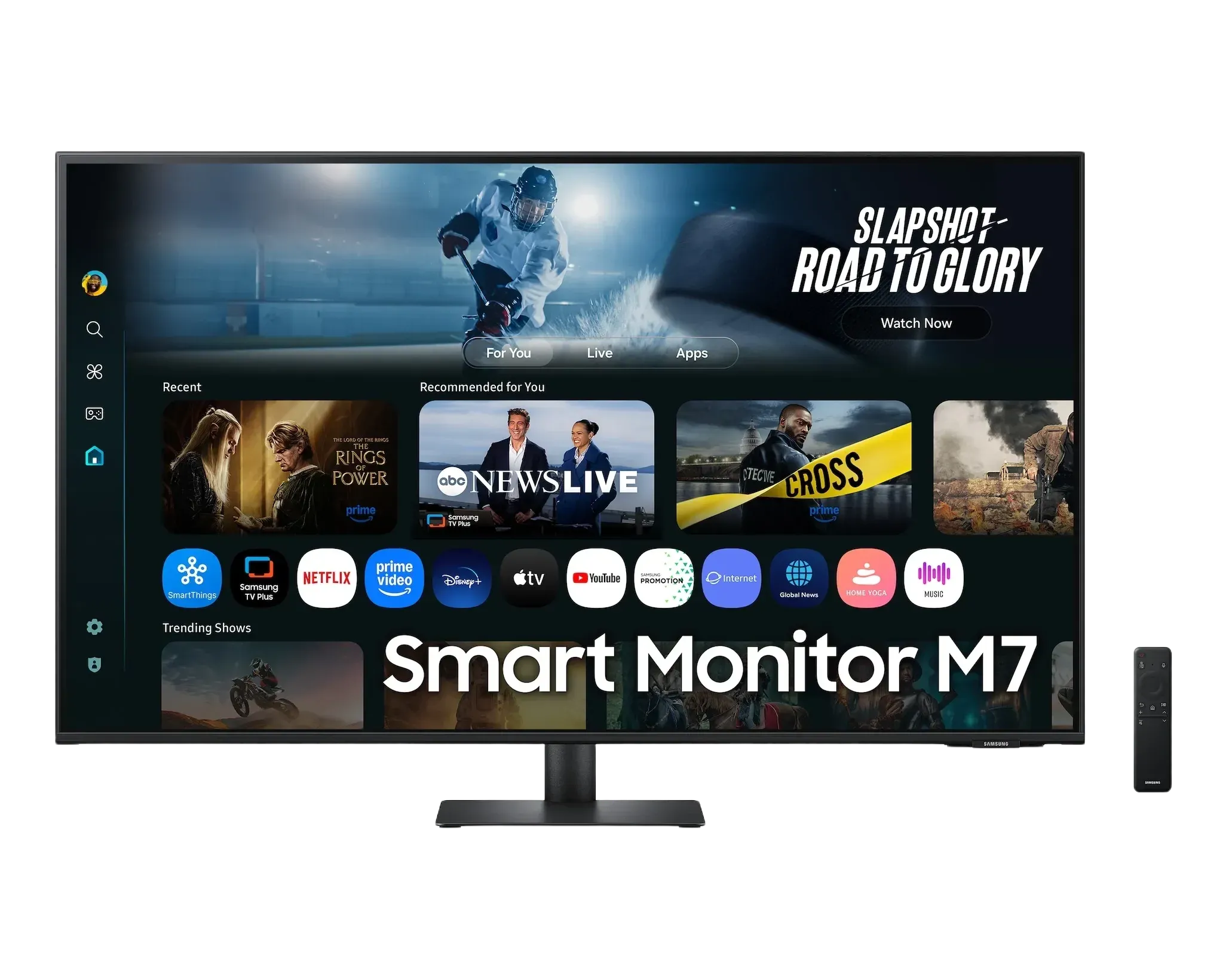 Samsung FM702 Smart Monitor M7 4K 60Hz AI Features, with USB Type C - متجر TT Tab للتقنيات الحديثة
