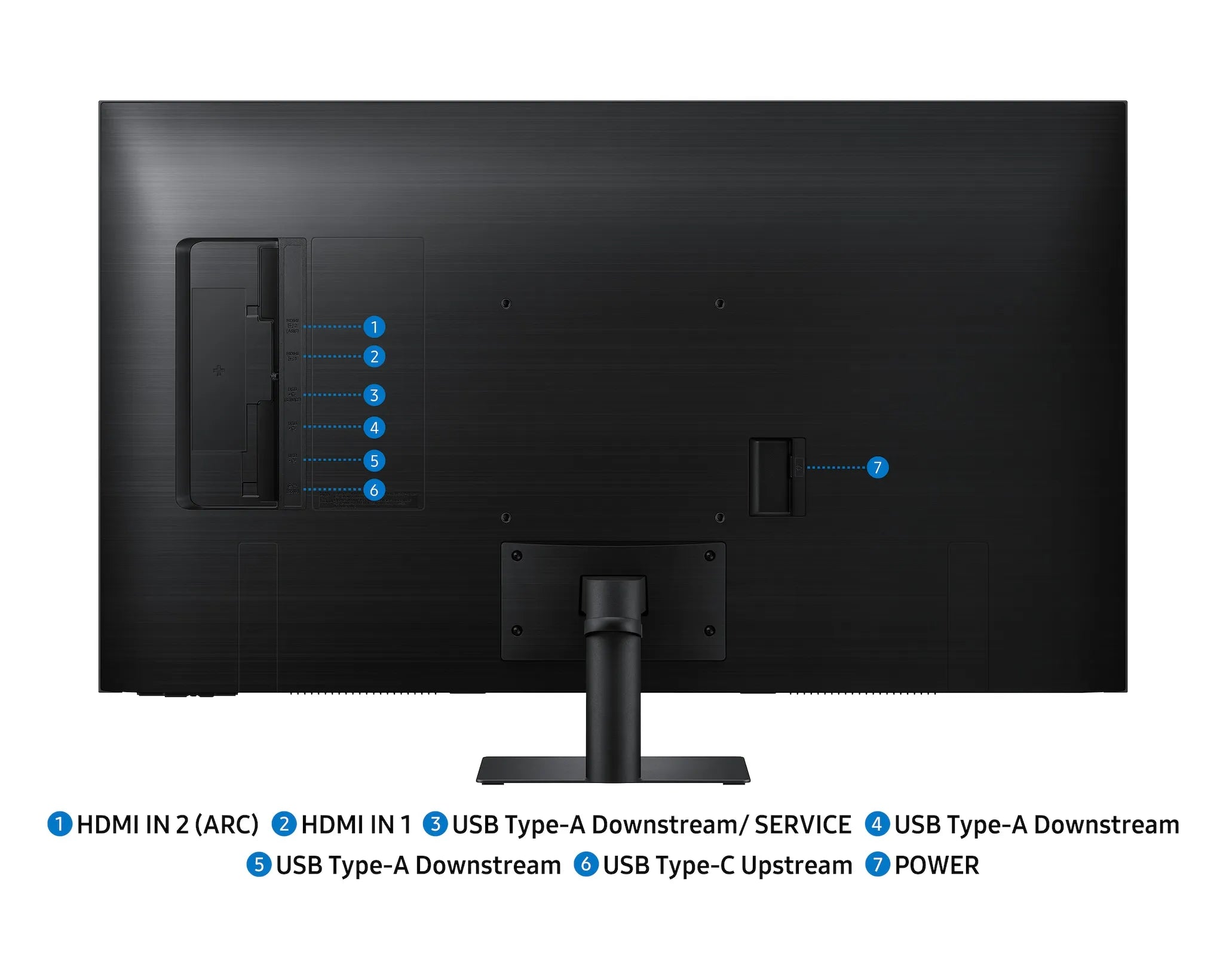 Samsung FM702 Smart Monitor M7 4K 60Hz AI Features, with USB Type C - متجر TT Tab للتقنيات الحديثة
