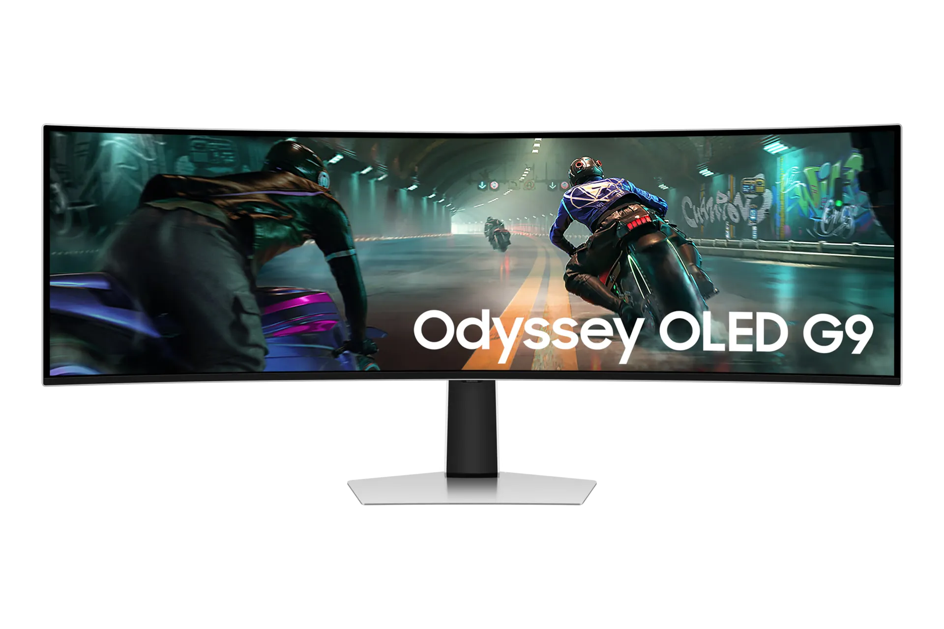 Samsung Odyssey OLED G9 Curved DQHD 144Hz 0.03ms AMD FreeSync Premium Pro NVIDIA G-Sync Compatible - متجر TT Tab للتقنيات الحديثة
