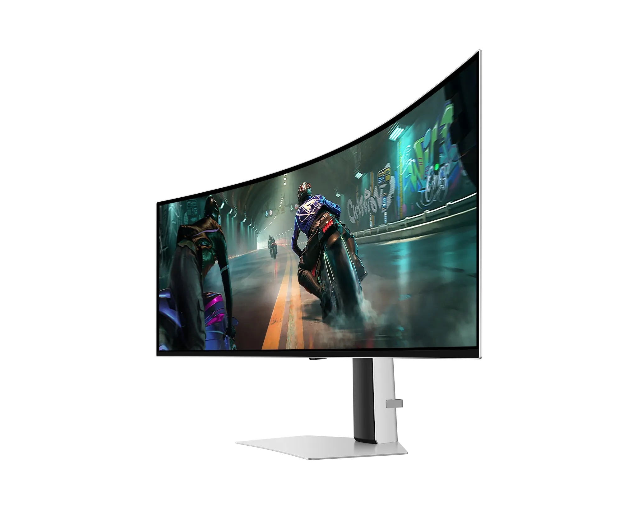 Samsung Odyssey OLED G9 Curved DQHD 144Hz 0.03ms AMD FreeSync Premium Pro NVIDIA G-Sync Compatible - متجر TT Tab للتقنيات الحديثة