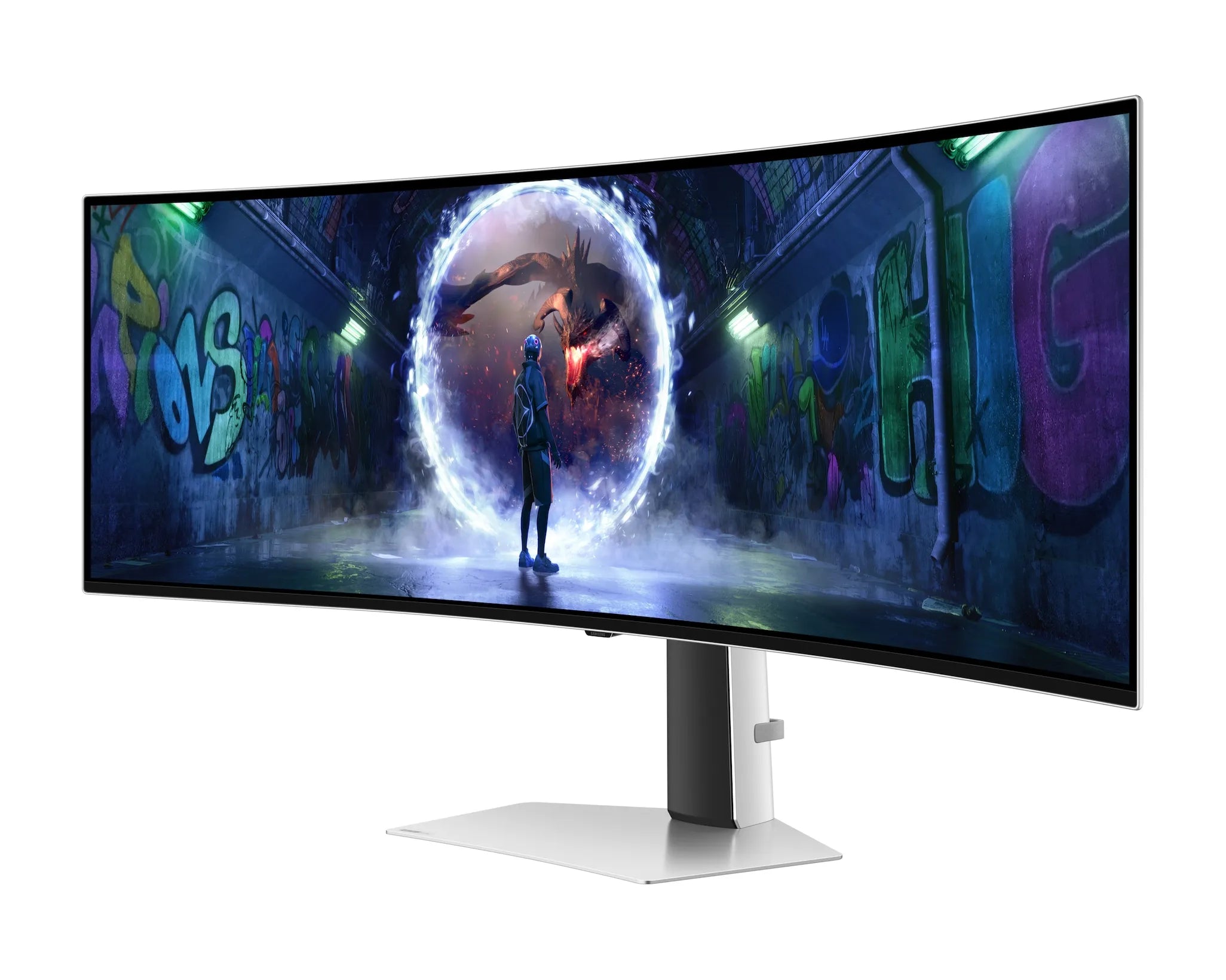 Samsung Odyssey G9 G932 OLED Dual QHD 240Hz 0.03ms with Glare Free - متجر TT Tab للتقنيات الحديثة