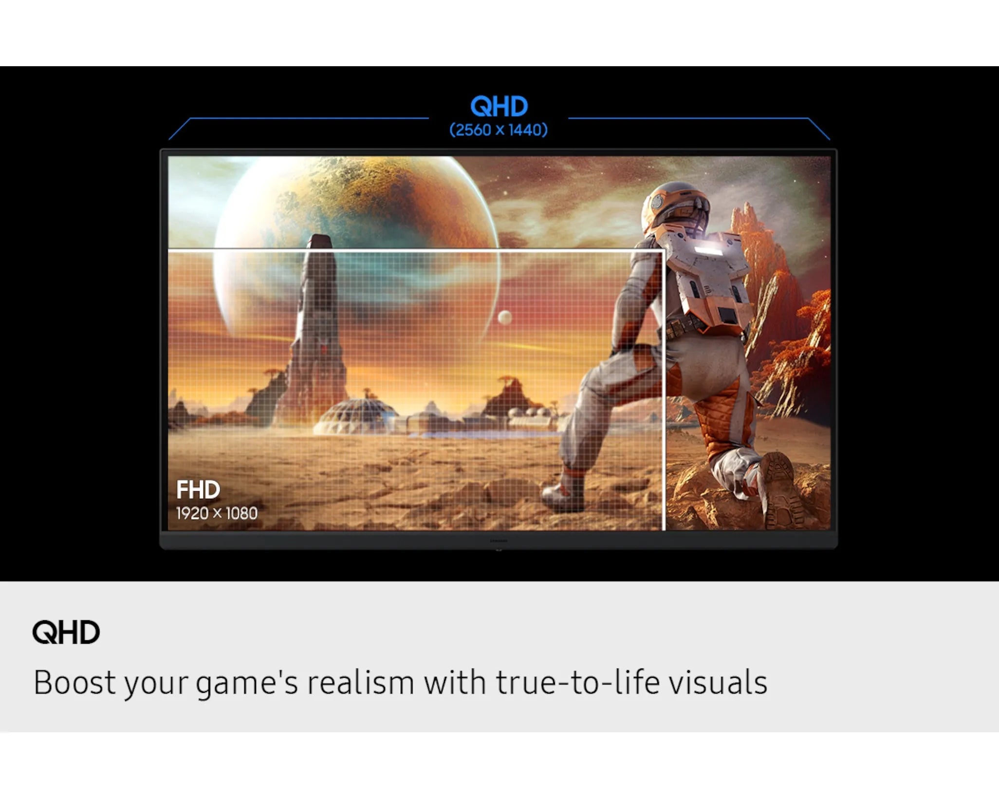 Samsung Odyssey G5 QHD IPS 200Hz 1ms - متجر TT Tab للتقنيات الحديثة