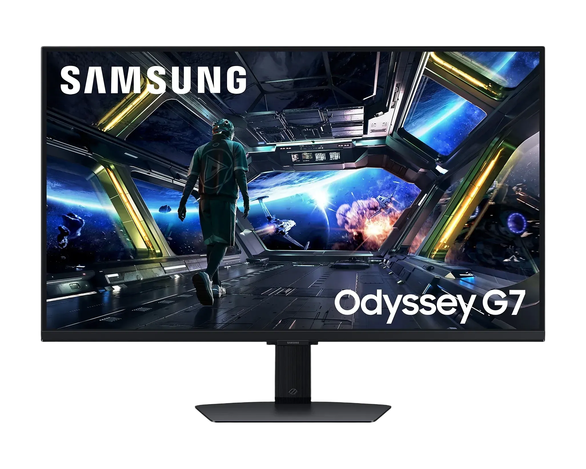 Samsung Odyssey G7 Smart 4K IPS 1ms 144Hz HDR400 FreeSync Premium - للتقنيات الحديثة TT TAB متجر