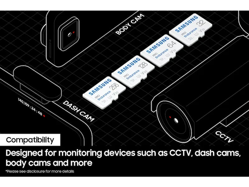 Samsung Pro Endurance Micro SDXC - للتقنيات الحديثة TT TAB متجر