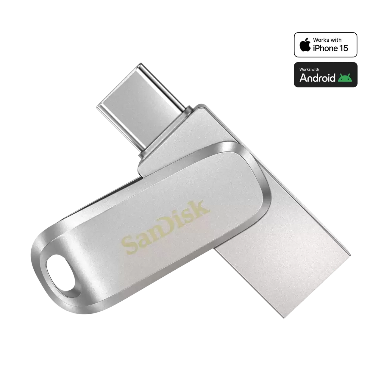 SanDisk Ultra Dual Drive Luxe Type-C + Type-A 400MB/s - للتقنيات الحديثة TT TAB متجر