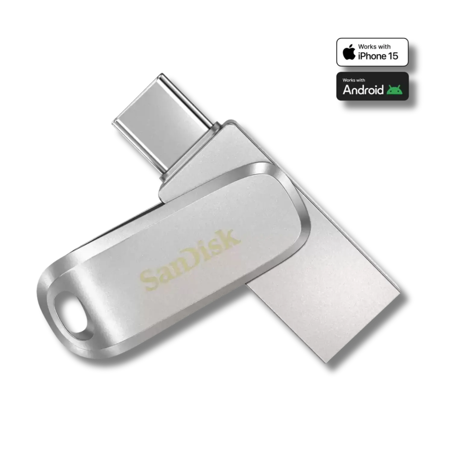 SanDisk Ultra Dual Drive Luxe Type-C + Type-A 400MB/s - للتقنيات الحديثة TT TAB متجر