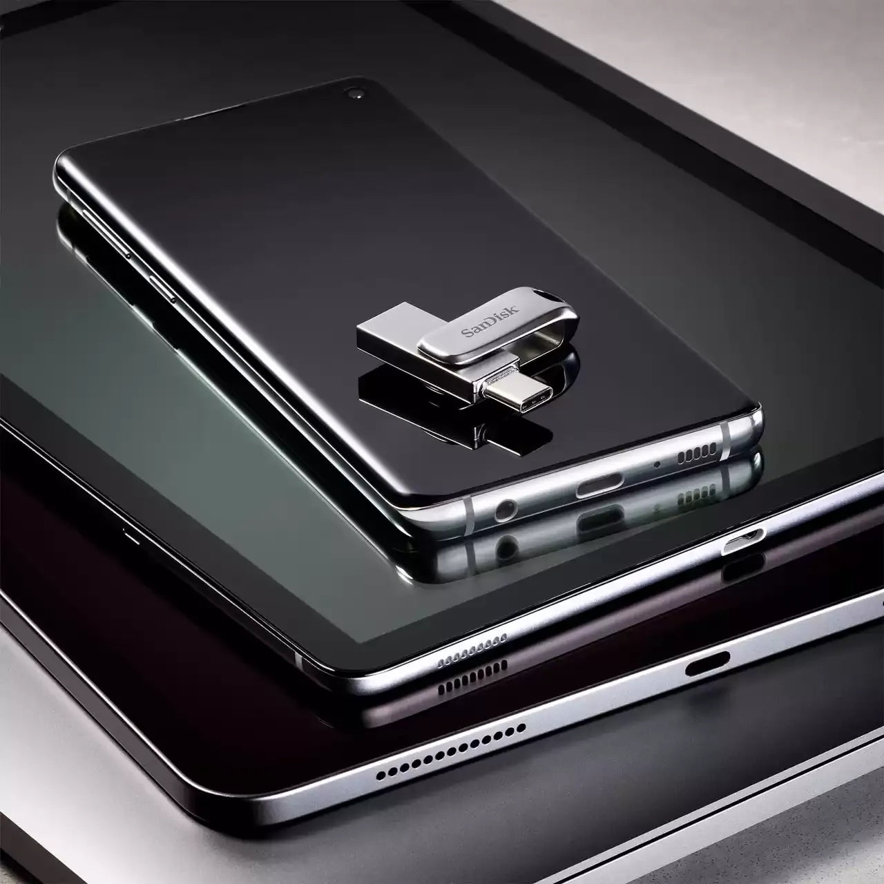 SanDisk Ultra Dual Drive Luxe Type-C + Type-A 400MB/s - للتقنيات الحديثة TT TAB متجر