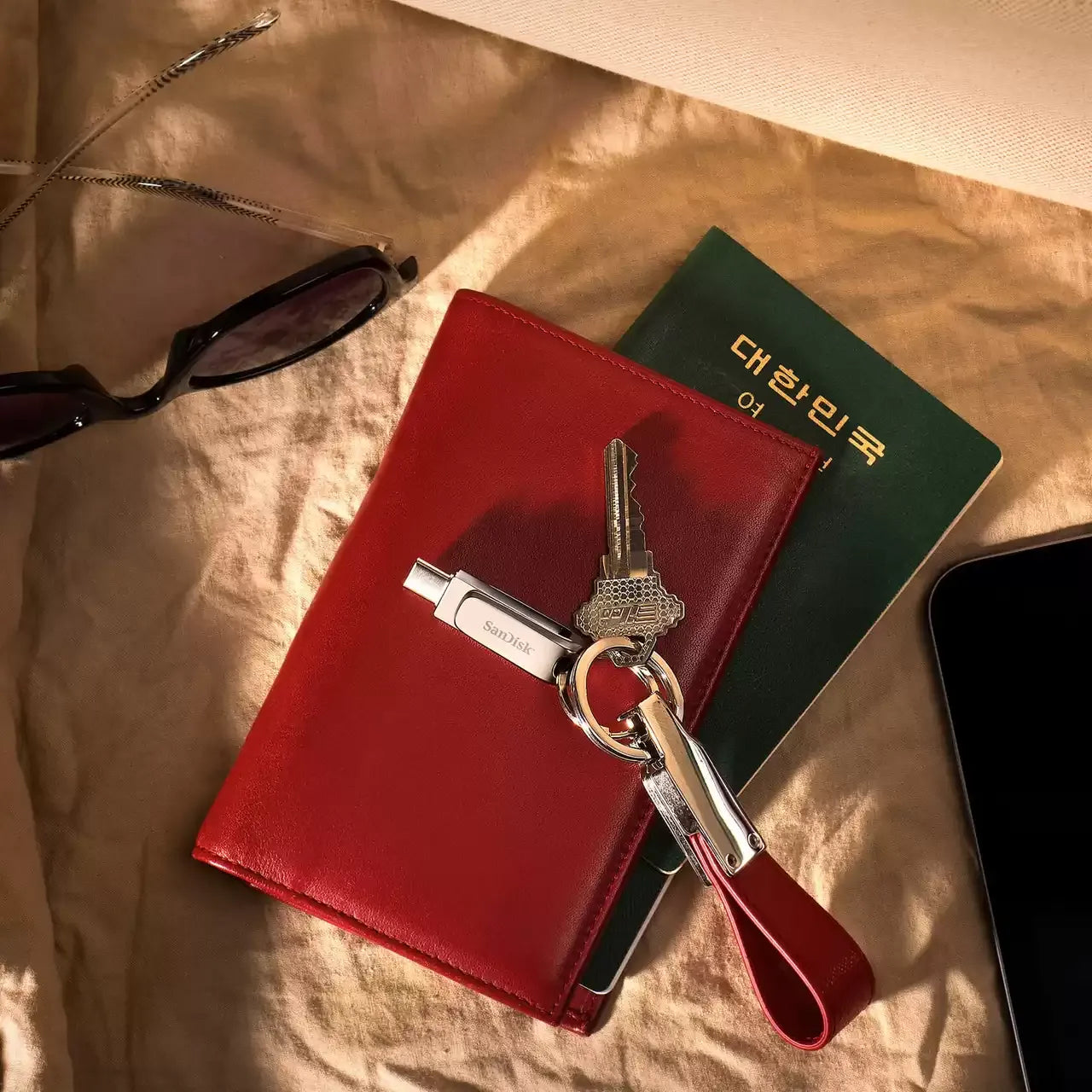 SanDisk Ultra Dual Drive Luxe Type-C + Type-A 400MB/s - للتقنيات الحديثة TT TAB متجر