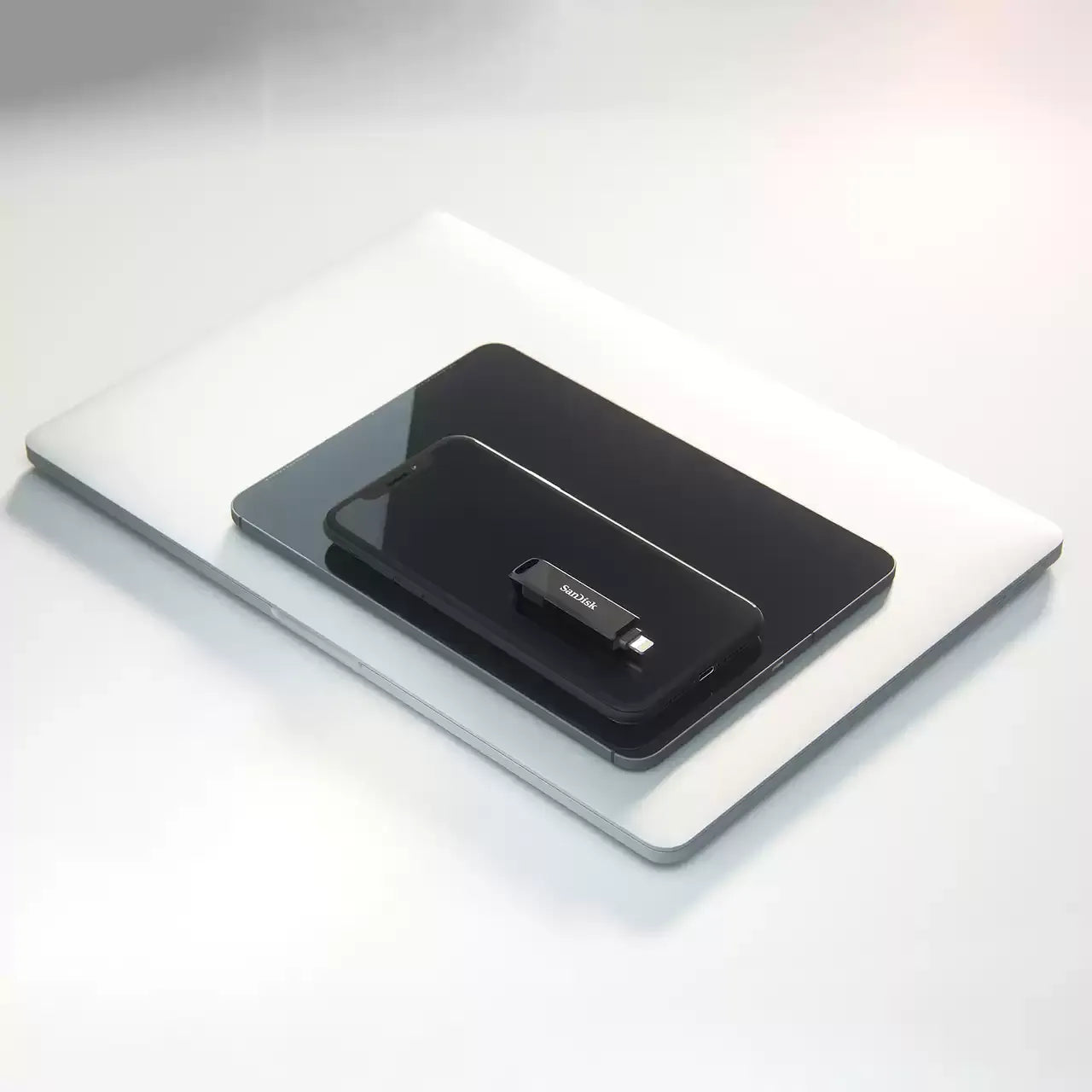 SanDisk Phone Drive Flash Drvie Lightning + Type-C - للتقنيات الحديثة TT TAB متجر