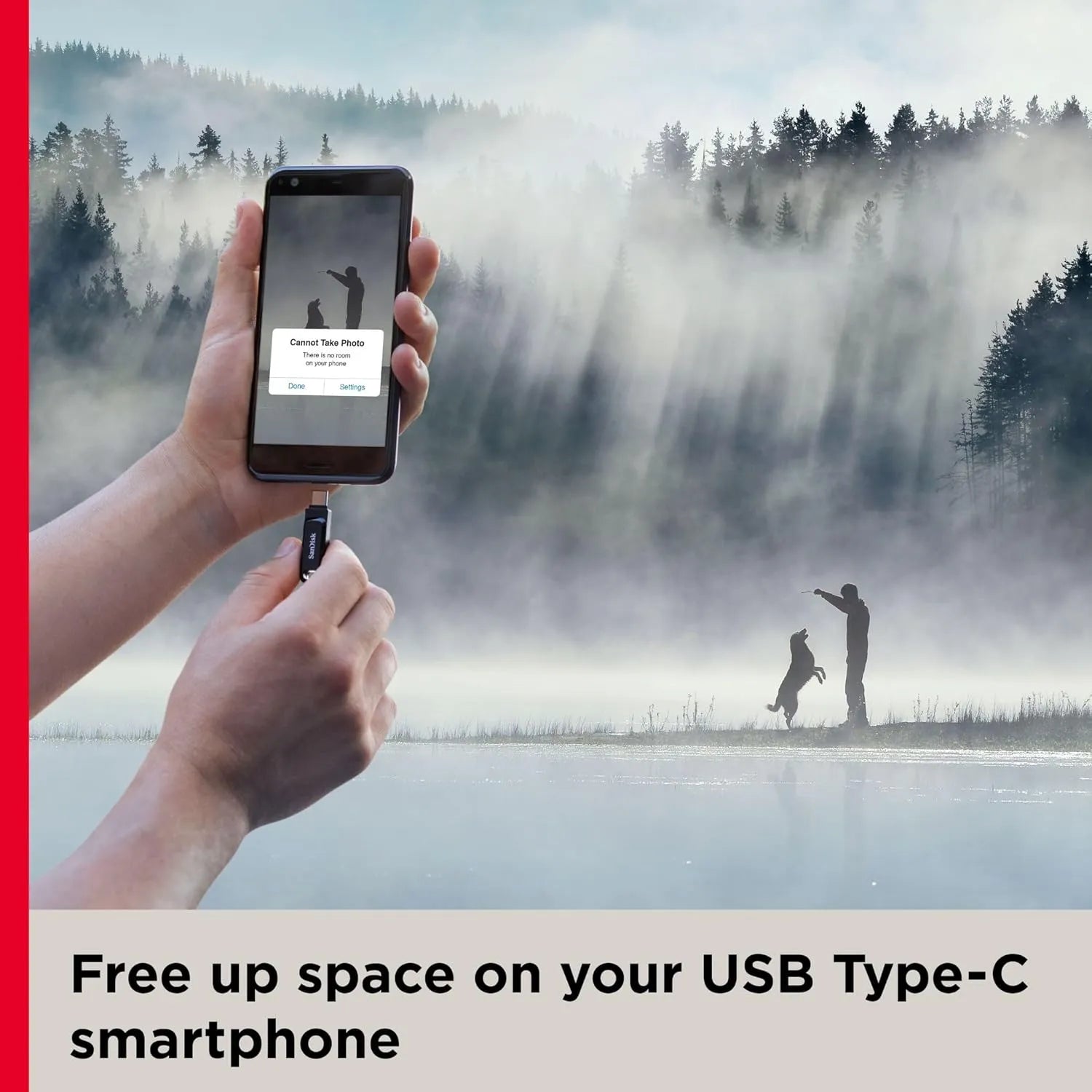 SanDisk Ultra Dual Drive Go Flash Drive USB Type-C+Type-A_Black - متجر TT Tab للتقنيات الحديثة