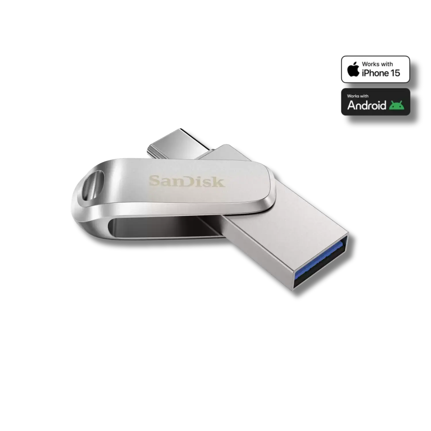 SanDisk Ultra Dual Drive Luxe Type-C + Type-A 400MB/s - للتقنيات الحديثة TT TAB متجر