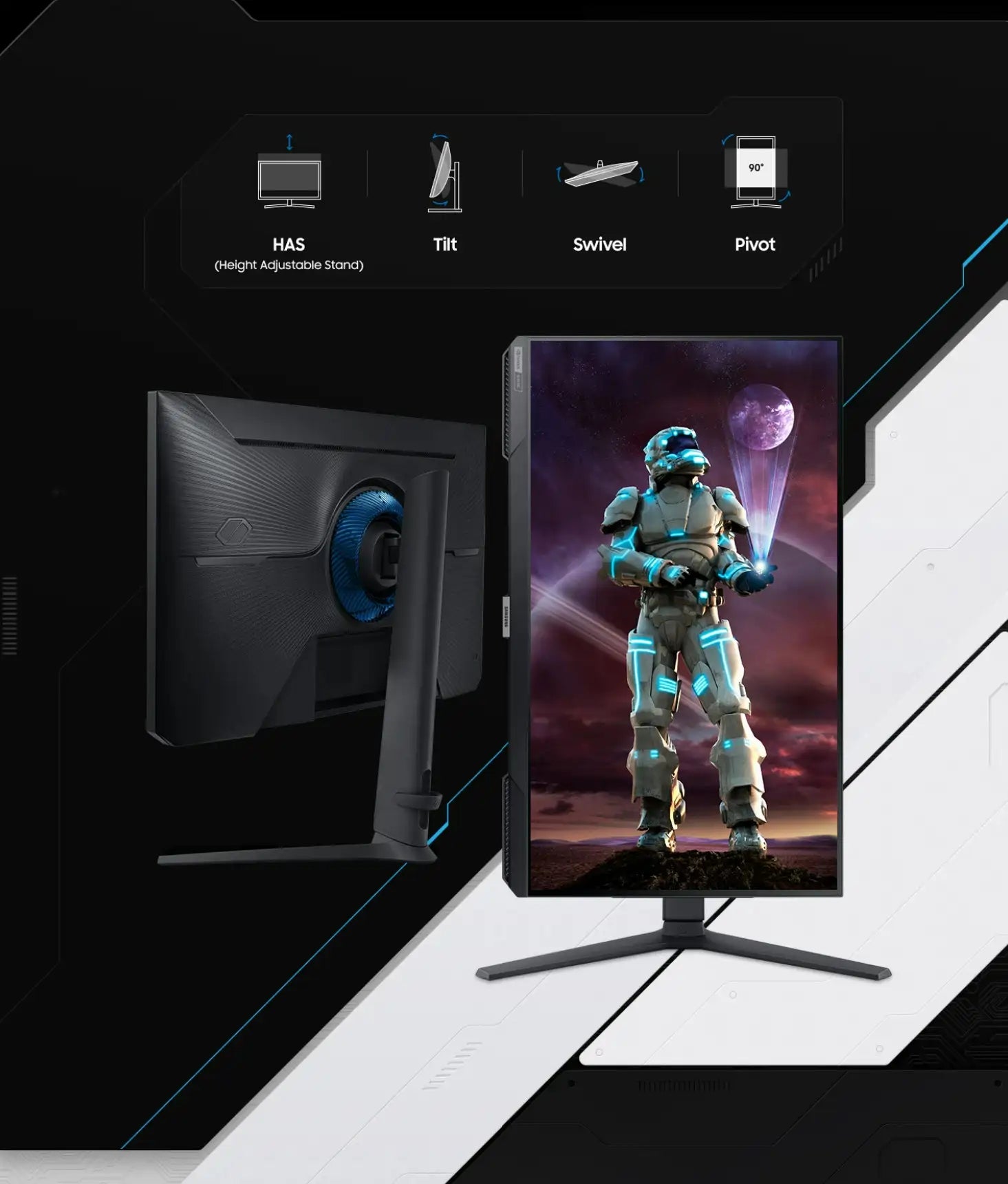 Samsung Odyssey G4 FHD IPS 1ms 240Hz HDR10 - للتقنيات الحديثة TT TAB متجر