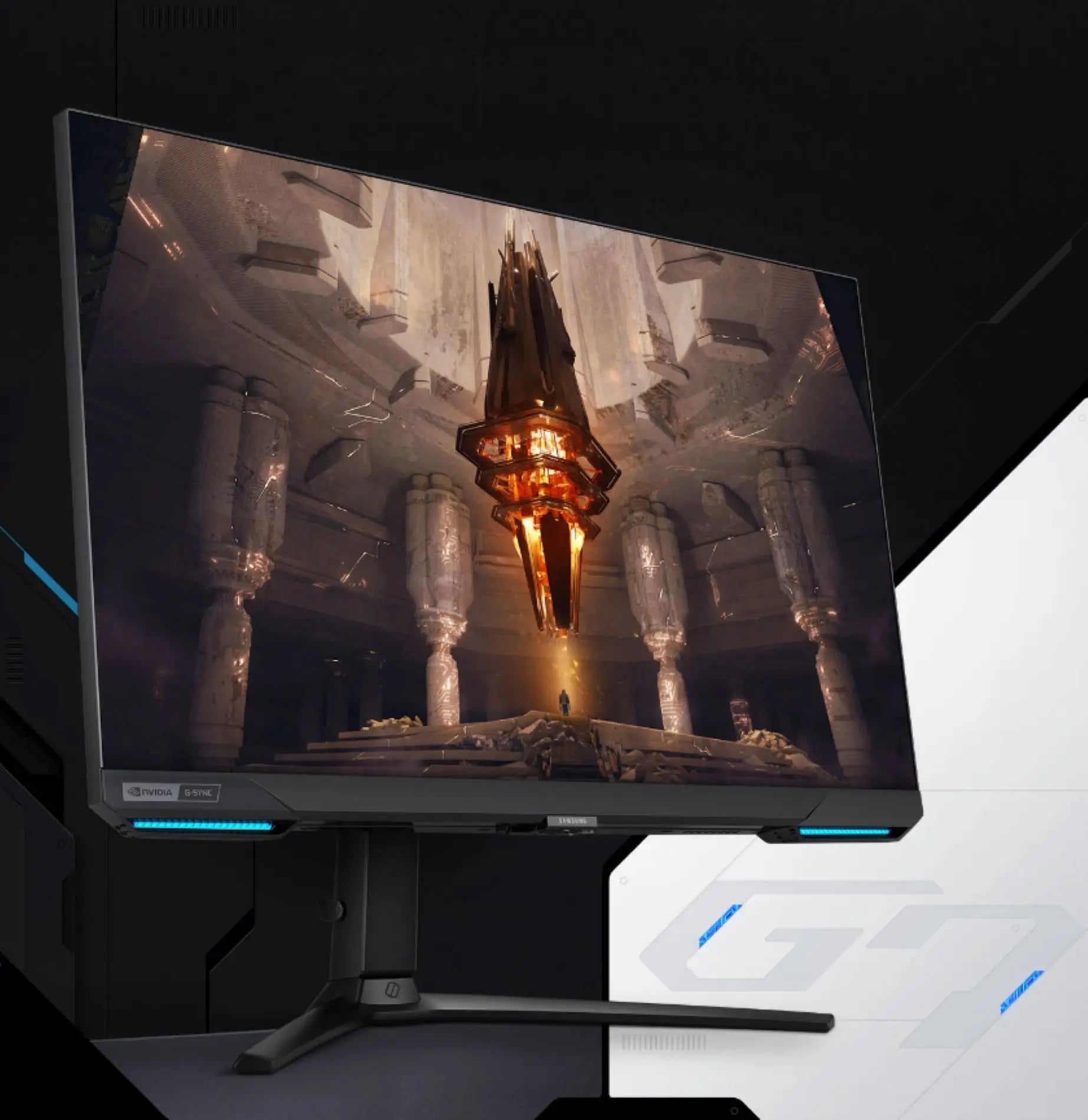 Samsung Odyssey G7 Smart 4K IPS 1ms 144Hz HDR400 G-Sync Compatible - للتقنيات الحديثة TT TAB متجر