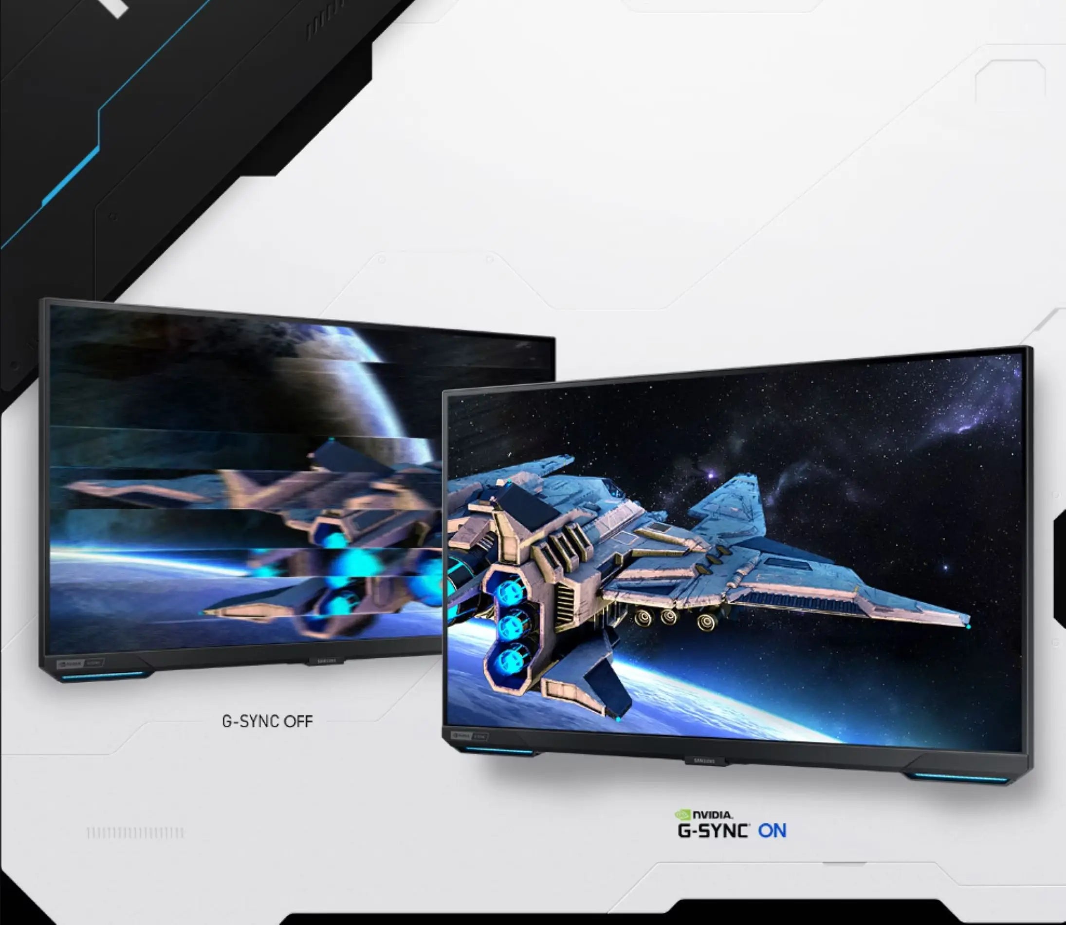 Samsung Odyssey G7 Smart 4K IPS 1ms 144Hz HDR400 G-Sync Compatible - للتقنيات الحديثة TT TAB متجر