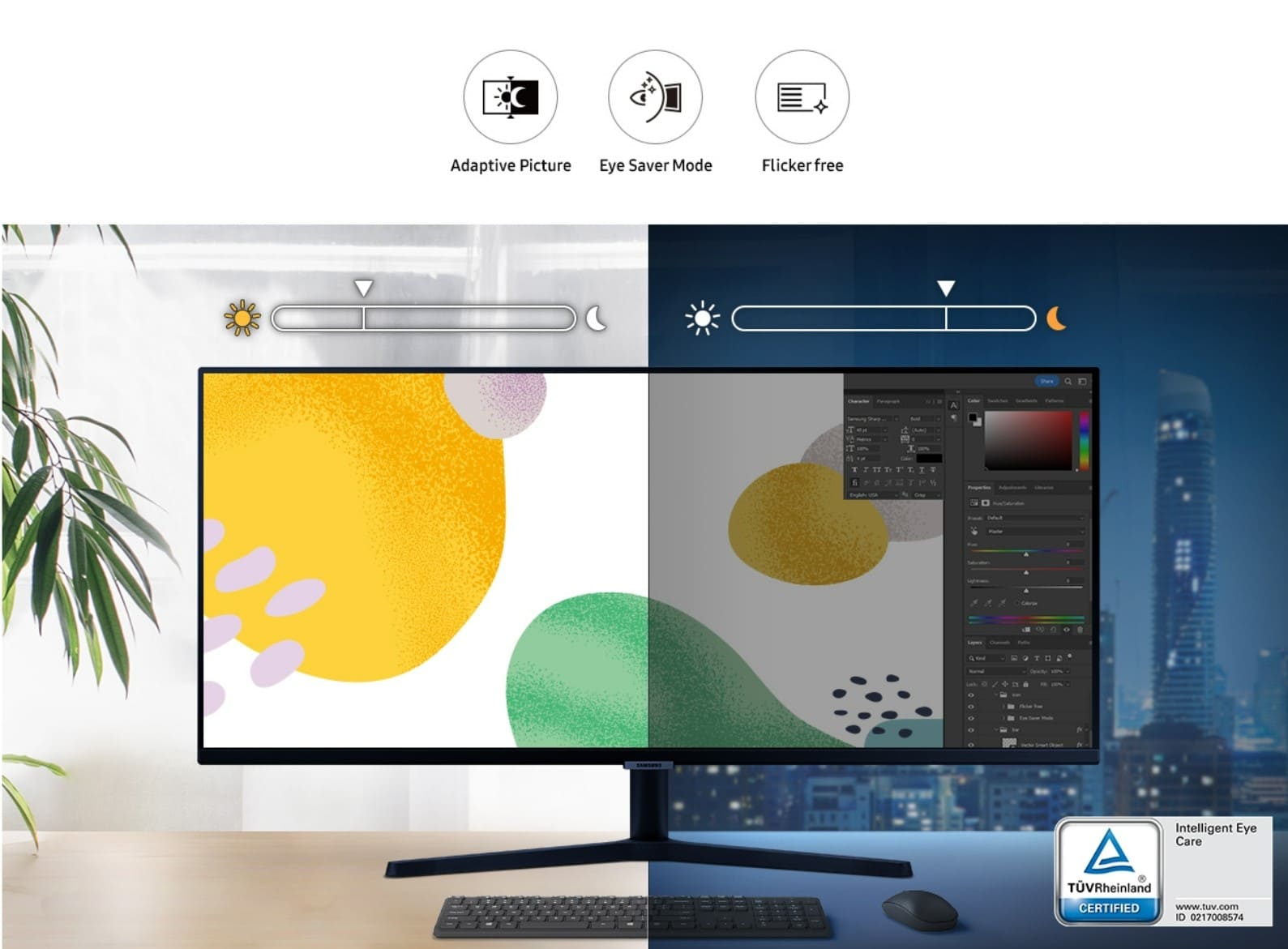 Samsung ViewFinity S5 Ultra WQHD 21:9 VA 5ms 100Hz HDR10 - للتقنيات الحديثة TT TAB متجر
