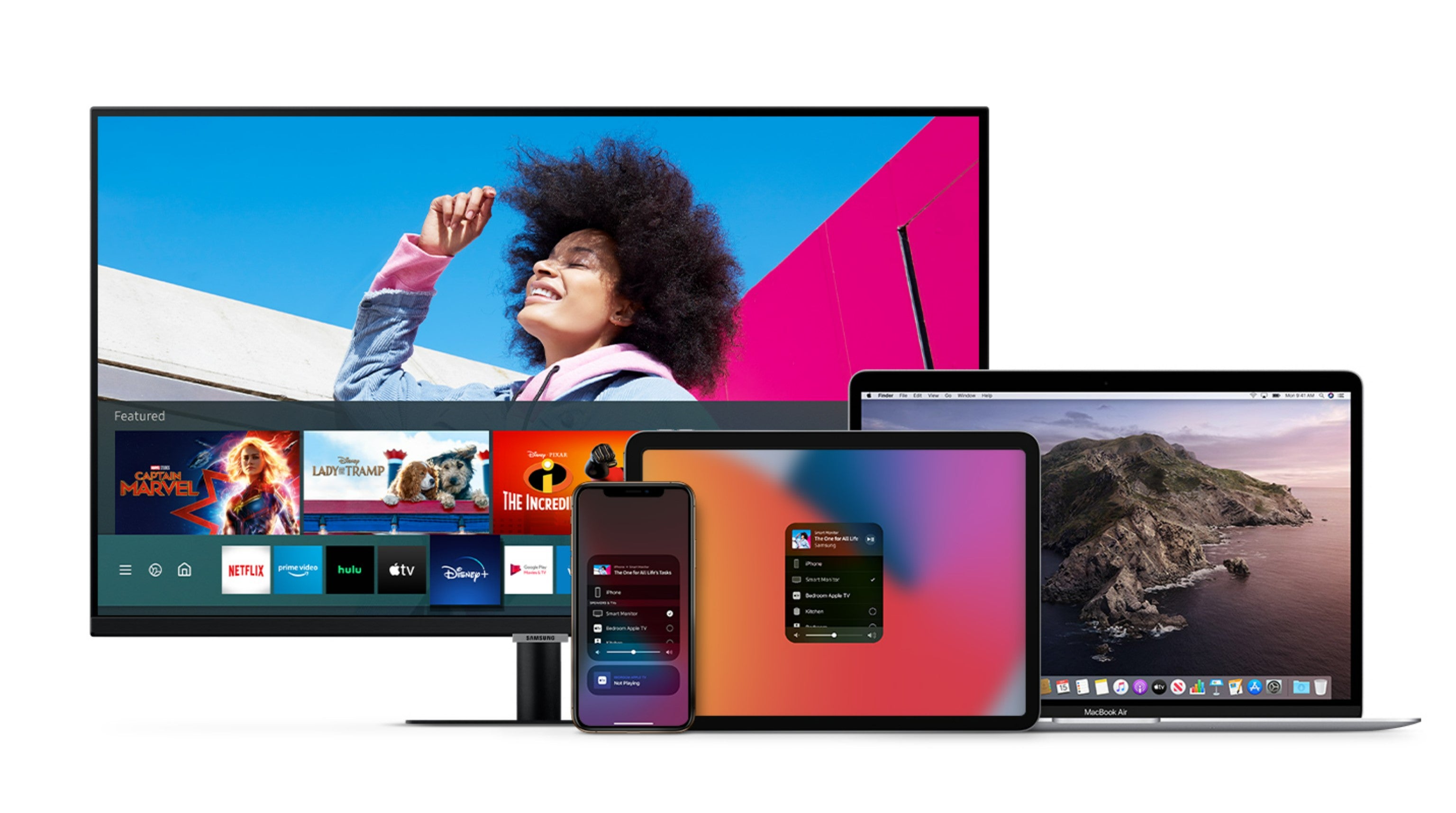 Samsung Smart M5 AM 27 FHD VA HDR10 8ms 60Hz - للتقنيات الحديثة TT TAB متجر