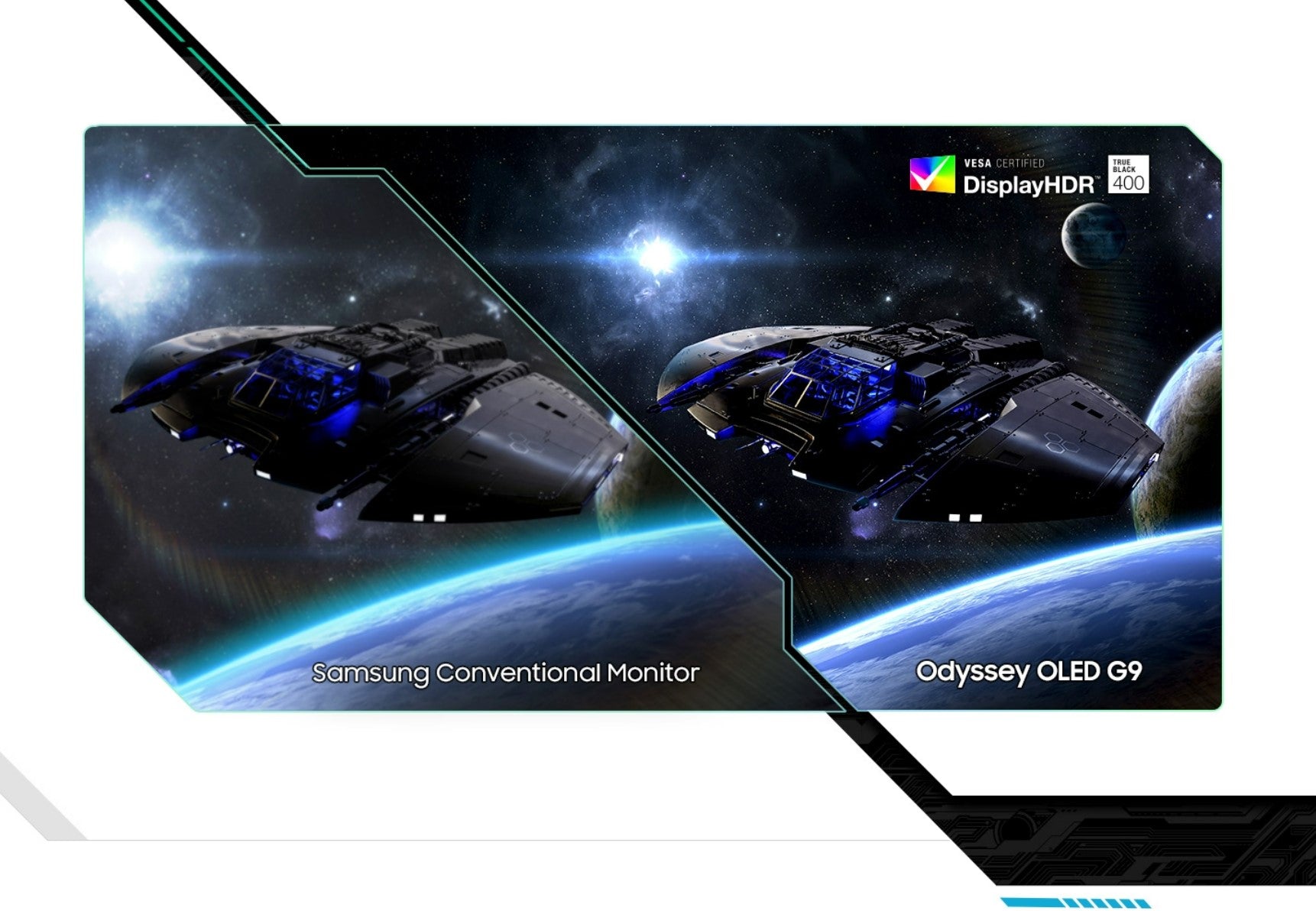 Samsung Odyssey OLED G9 Ultra Dual QHD 0.03ms 240Hz Curved HDR 400 - للتقنيات الحديثة TT TAB متجر