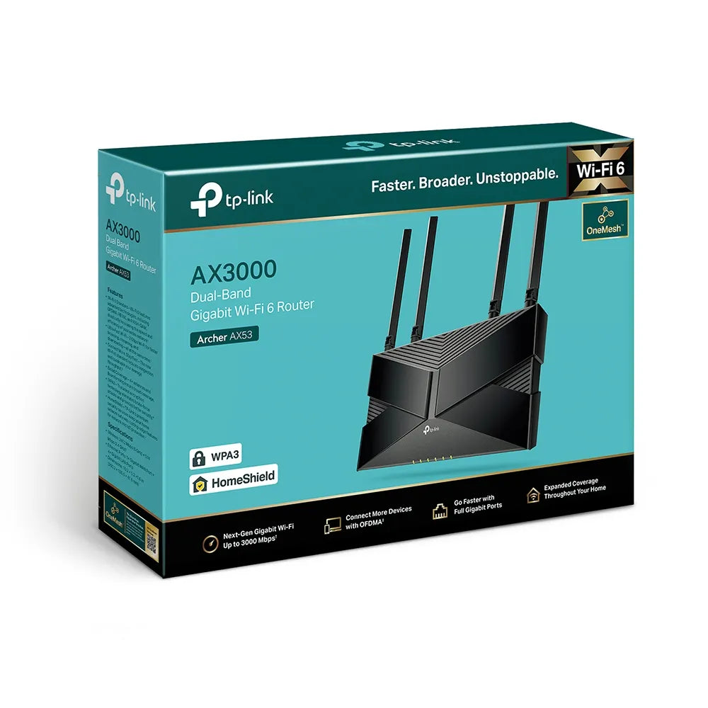 TP-Link Archer AX53 AX3000 - للتقنيات الحديثة TT TAB متجر