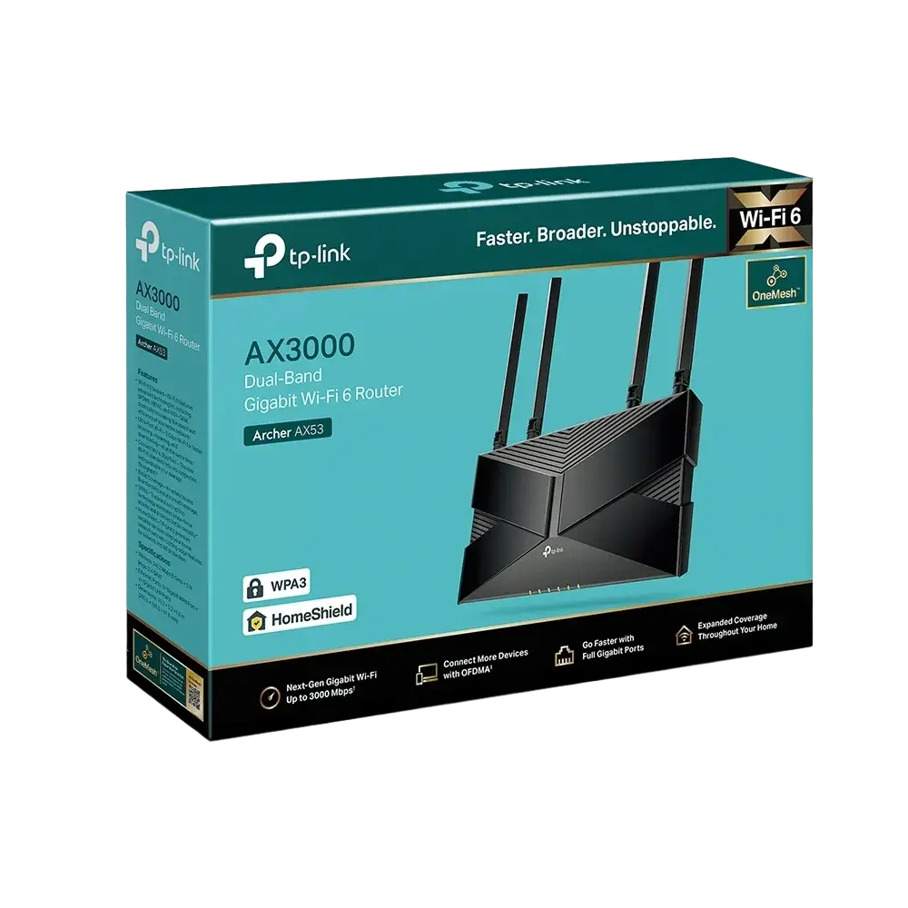 TP-Link Archer AX53 AX3000 - للتقنيات الحديثة TT TAB متجر