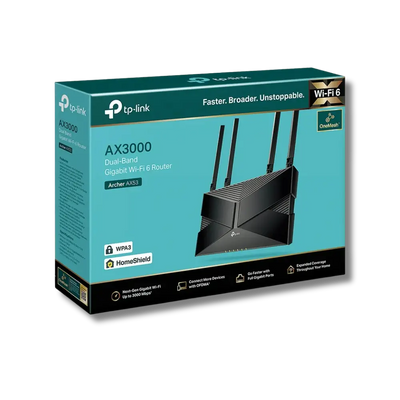 TP-Link Archer AX53 AX3000 Dual Band Gigabit Wi-Fi 6 Router