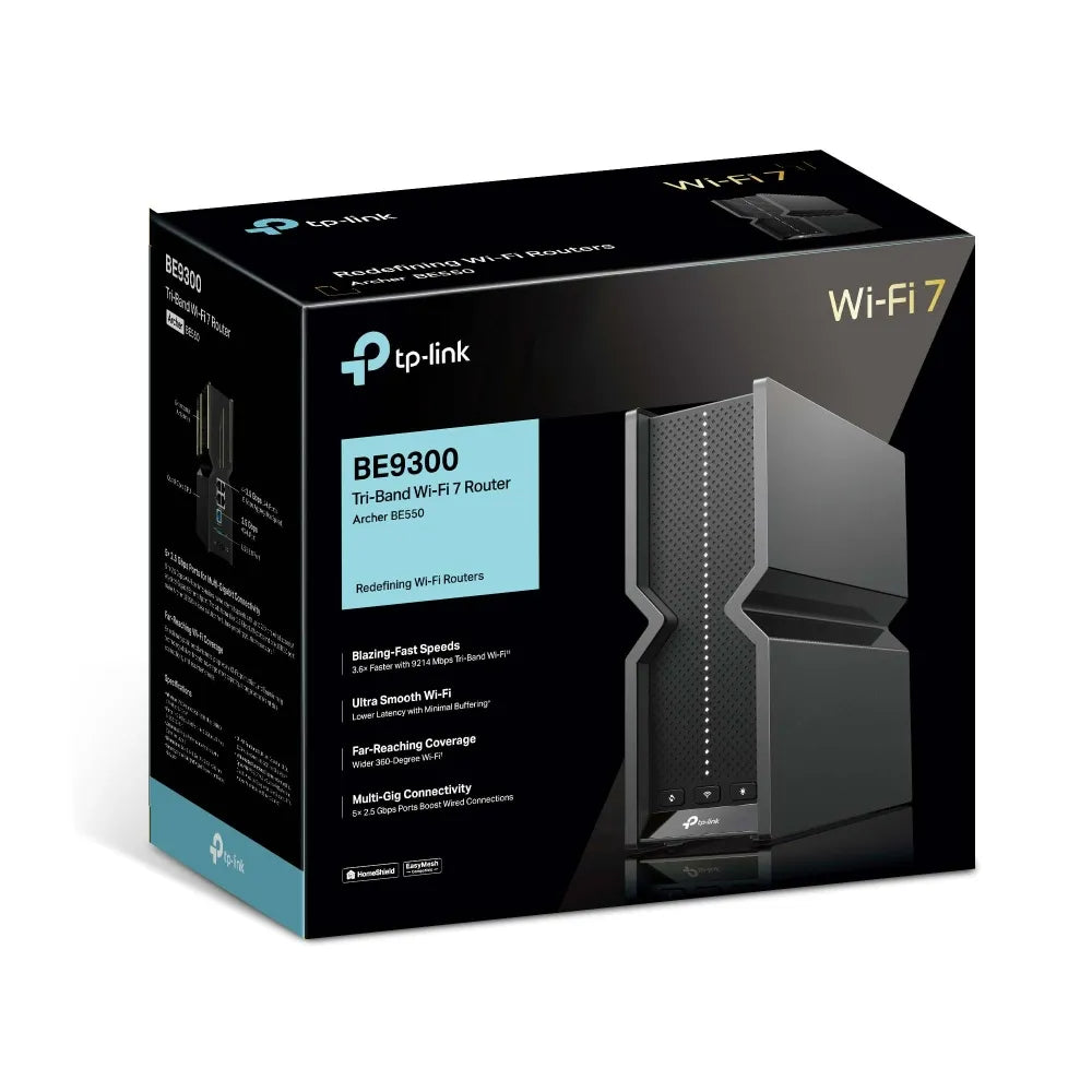 TP-Link Archer BE550 BE9300 - للتقنيات الحديثة TT TAB متجر