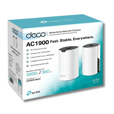 TP-Link Deco S7 AC1900 2-Pack Whole Home Mesh Wi-Fi 5 System