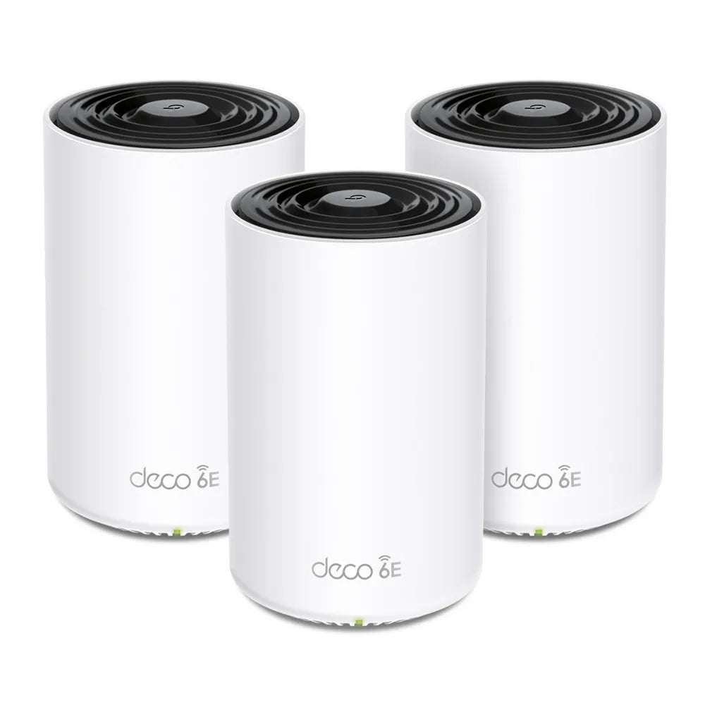 TP-Link Deco XE75 Pro AXE5400 3-Pack Tri-Band Mesh Wi-Fi 6E System - للتقنيات الحديثة TT TAB متجر