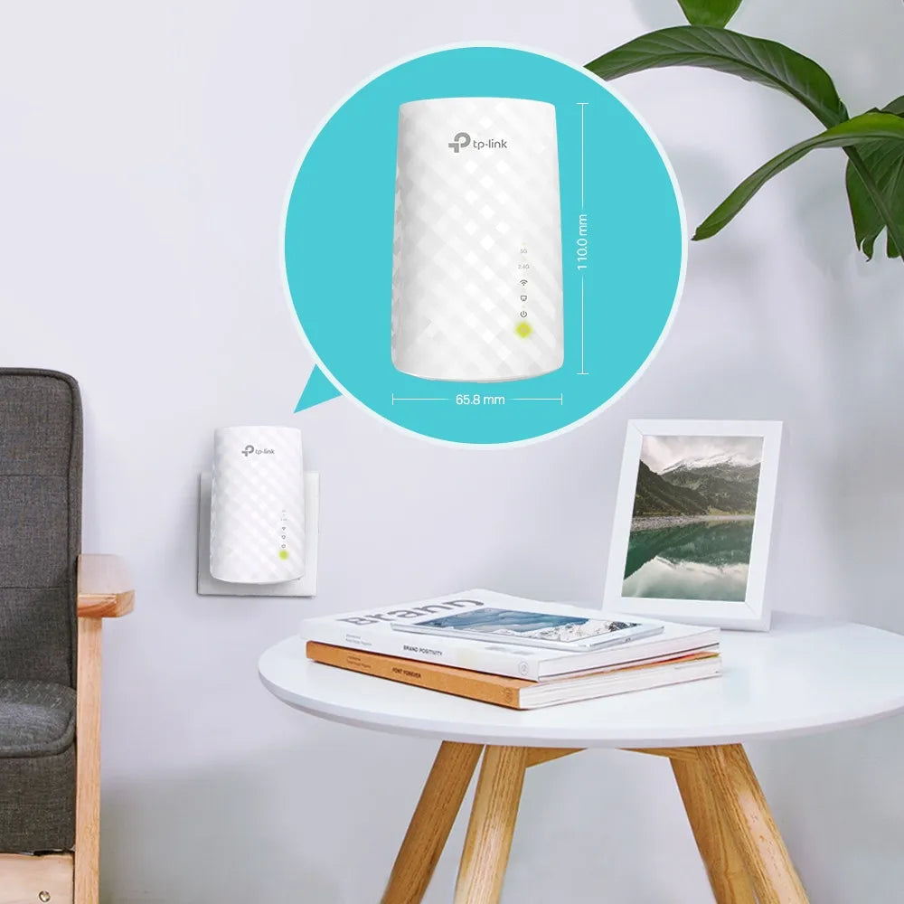 TP-Link RE220 AC750 Mesh Wi-Fi5 Range Extender - للتقنيات الحديثة TT TAB متجر
