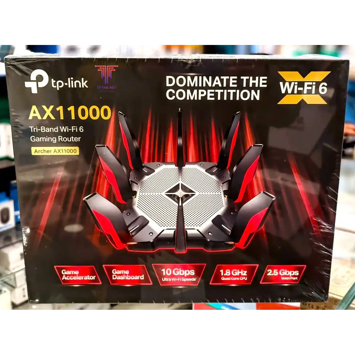 TP-Link Archer AX11000 Tri-Band Wi-Fi 6 Gaming Router - متجر TT Tab للتقنيات الحديثة