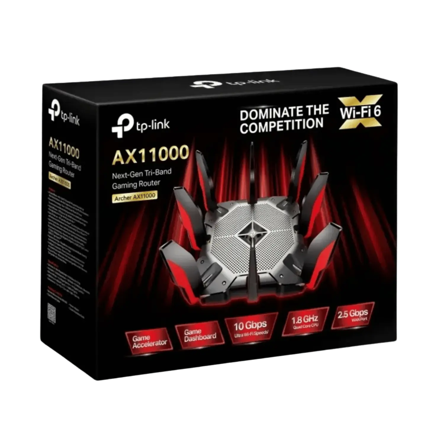 TP-Link Archer AX11000 Tri-Band Wi-Fi 6 Gaming Router - متجر TT Tab للتقنيات الحديثة
