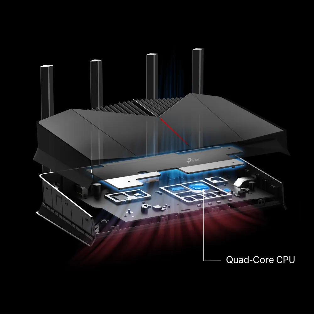 TP-Link Archer GE230 BE3600 Dual-Band Wi-Fi 7 Gaming Router with RGB & Gaming Port - متجر TT Tab للتقنيات الحديثة
