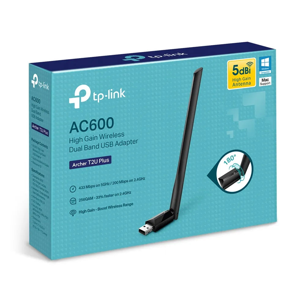 TP-Link Archer T2U Plus AC600 - للتقنيات الحديثة TT TAB متجر