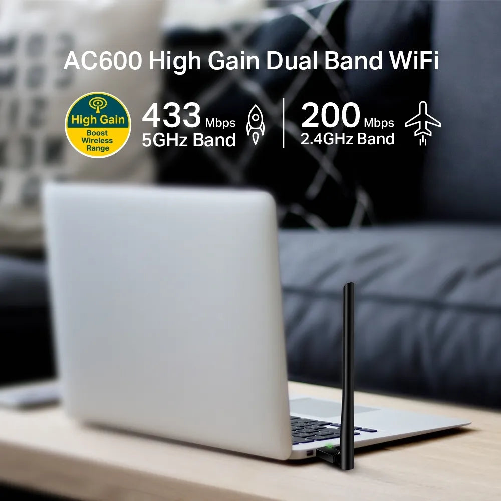 TP-Link Archer T2U Plus AC600 - للتقنيات الحديثة TT TAB متجر