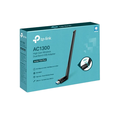 TP-Link Archer T3U Plus AC1300 High Gain Wireless Dual Band USB Adapter