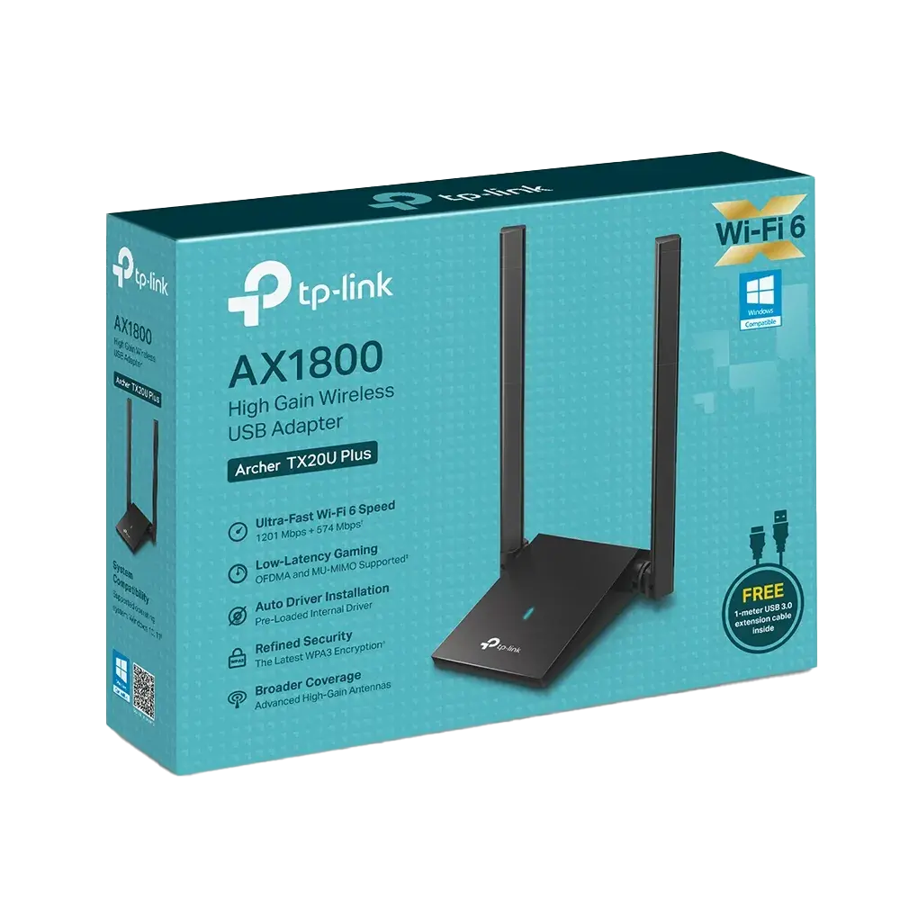 TP-Link Archer TX20U Plus AX1800 - للتقنيات الحديثة TT TAB متجر