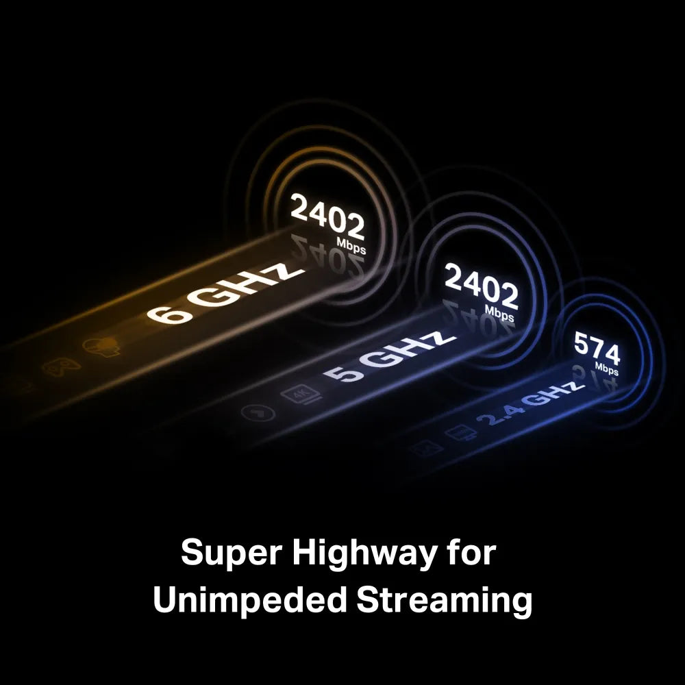 TP-Link Archer TXE72E AXE5400 Wi-Fi 6E Bluetooth 5.3 PCIe Adapter - للتقنيات الحديثة TT TAB متجر