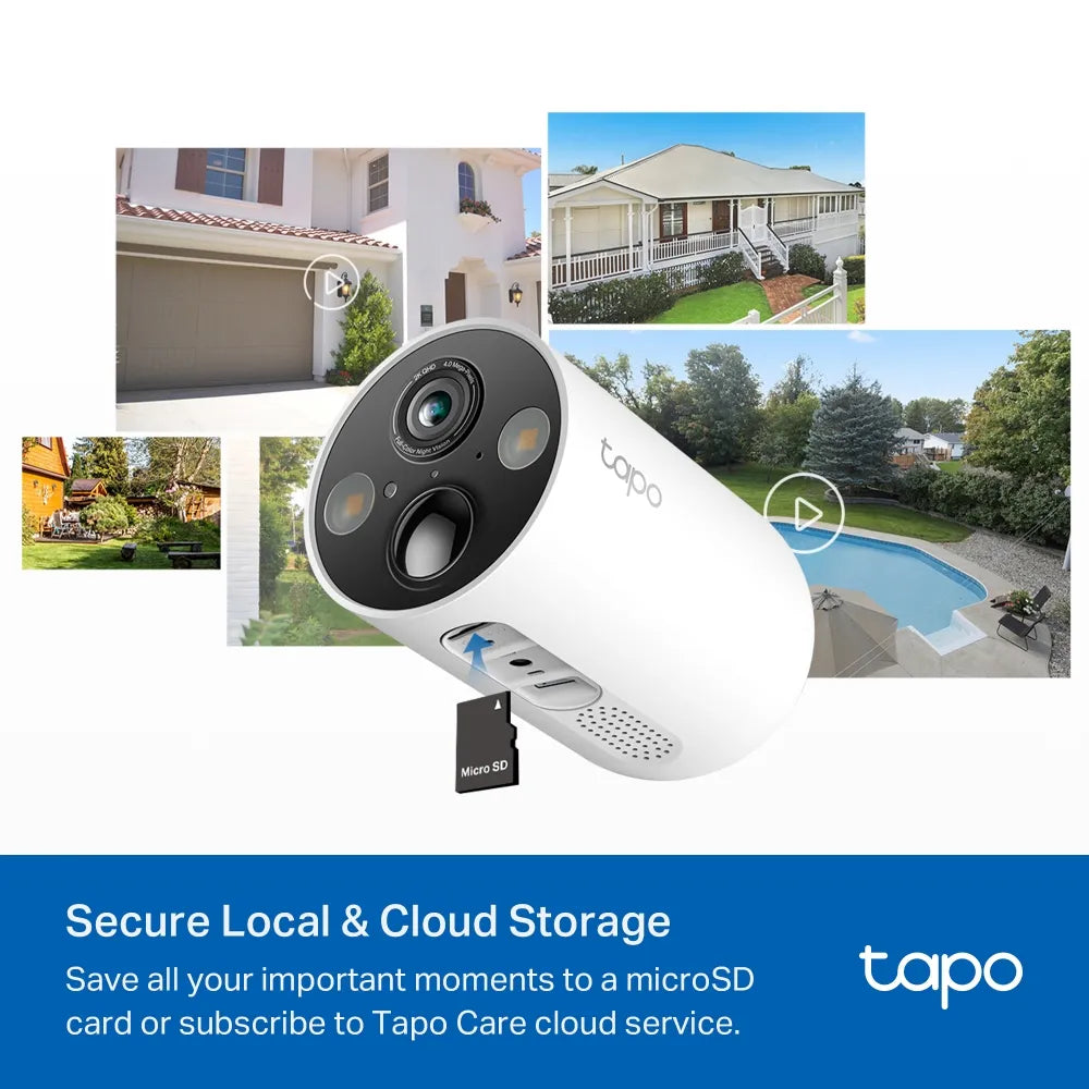 TP-Link C425 KIT 2K 4MP Solar-Powered Security Camera Kit - متجر TT Tab للتقنيات الحديثة