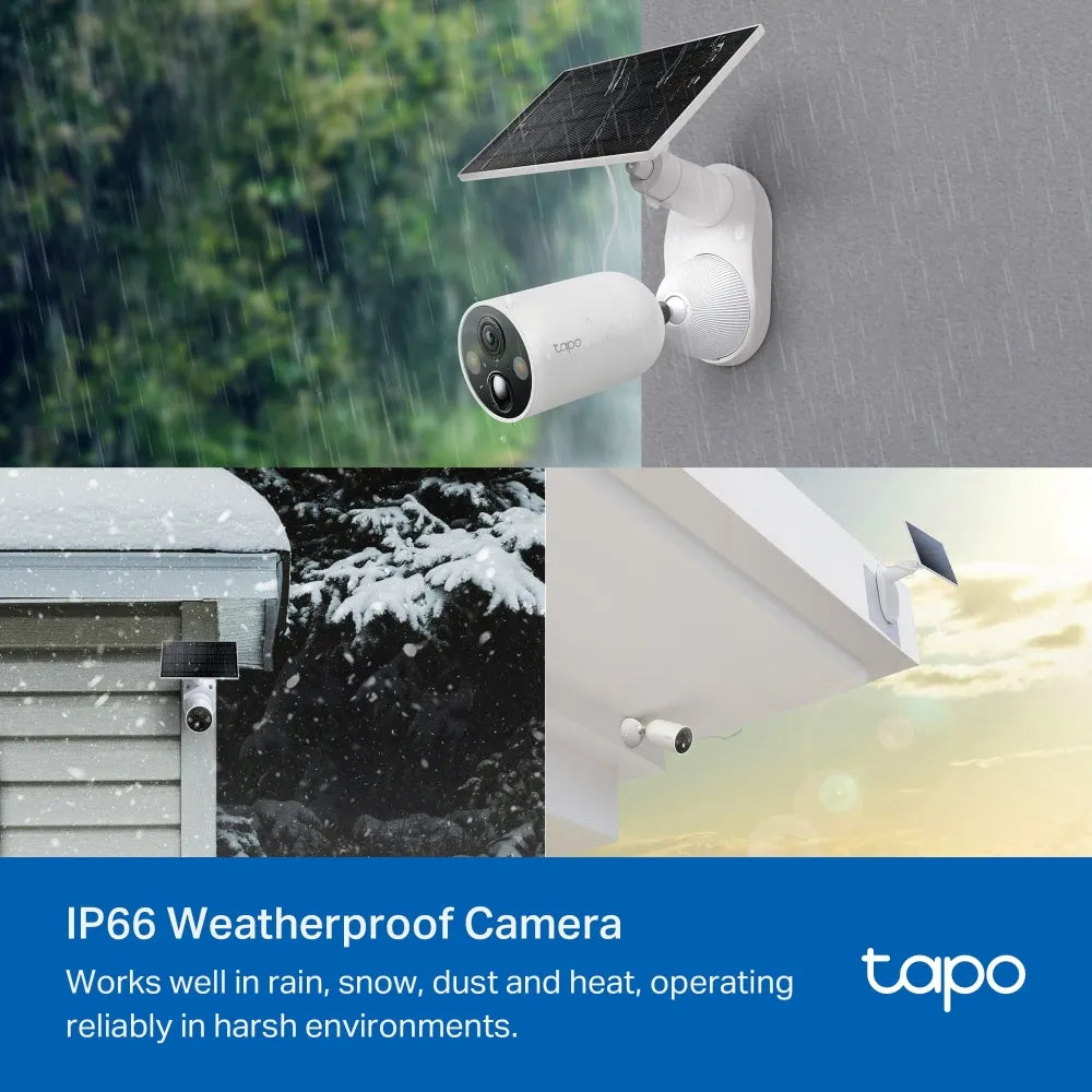 TP-Link C425 KIT 2K 4MP Solar-Powered Security Camera Kit - متجر TT Tab للتقنيات الحديثة