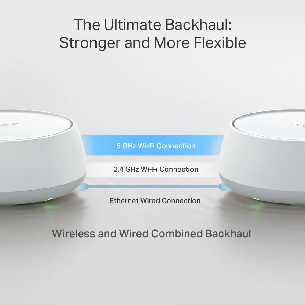 TP-Link Deco BE25 BE3600 2-Pack Whole Home Mesh WiFi 7 System - للتقنيات الحديثة TT TAB متجر
