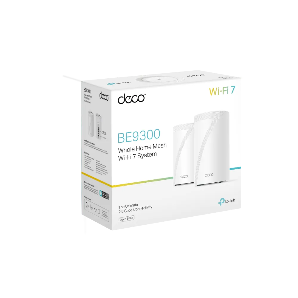 TP-Link Deco BE65 BE9300 2-Pack - للتقنيات الحديثة TT TAB متجر