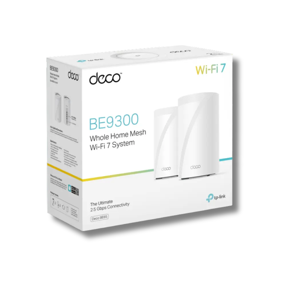 TP-Link Deco BE65 BE9300 2-Pack - للتقنيات الحديثة TT TAB متجر