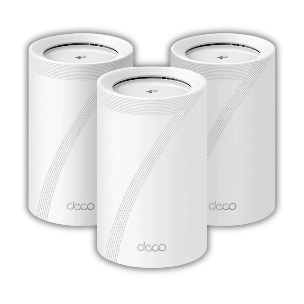 TP-Link Deco BE65 BE9300 3-Pack Whole Home Mesh WiFi 7 System - للتقنيات الحديثة TT TAB متجر