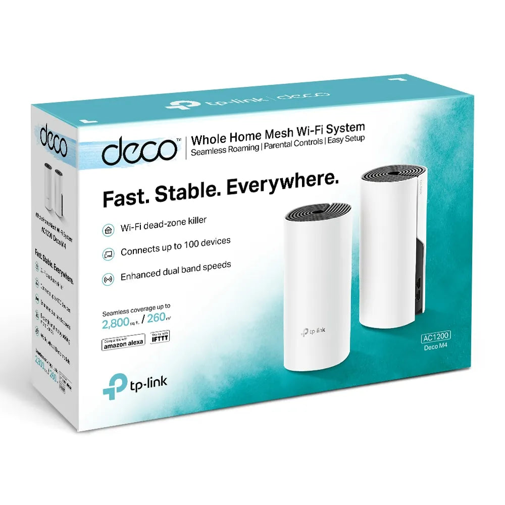 TP-Link Deco M4 AC1200 2-Pack - للتقنيات الحديثة TT TAB متجر